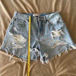 Abercrombie & Fitch Women’s Jeans Mid Rise Boyfriend Short